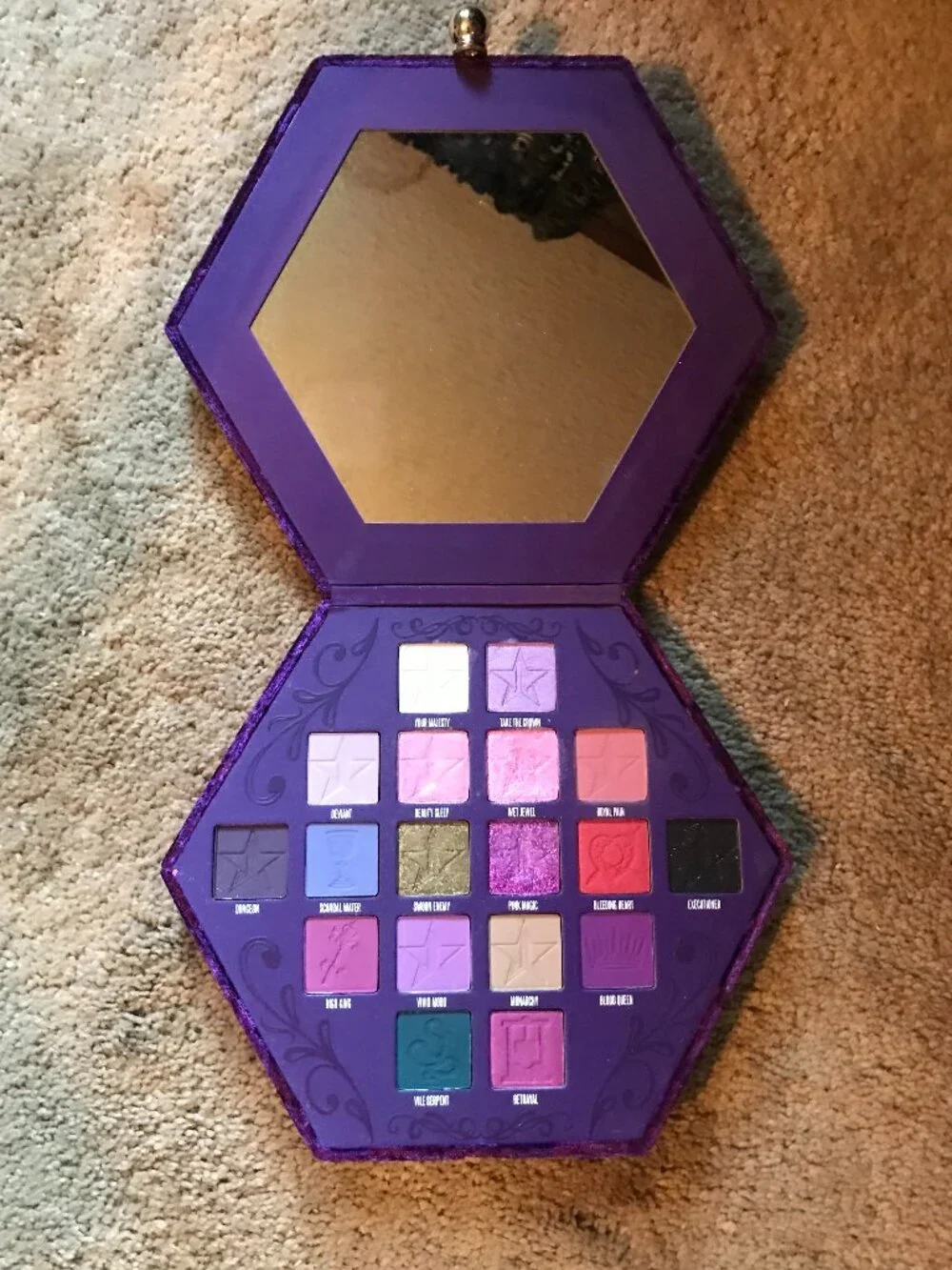 Jefffree  star eyeshadow pallet